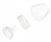 Three parts of a baby bottle are shown against a white background. Podgląd zdjęcia produktu