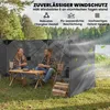 Outsunny Windschutz faltbar Camping Sichtschutz mit Produktbild-Vorschau 5