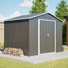 Carcasa metálica de 240 x 192,3 x 191 cm, con puertas Vista previa de la imagen del producto 10
