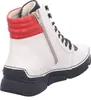 A single white and red boot is shown from the side against a white background. Náhled obrázku produktu