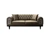 Couchgarnitur Couch set DRAGON,  3+2+1 / Farbe: Braun Produktbild-Vorschau 4