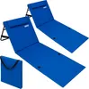 DETEX® 2x Strandmatte mit Rückenlehne Gepolstert Blau Produktbild-Vorschau 1