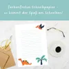 Friendly Fox Dino Briefpapier für Kinder 20 Blatt DIN A4 Produktbild-Vorschau 5