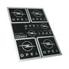 Oficjalny zestaw naklejek Opel Motorsport, czarne i Podgląd zdjęcia produktu 2