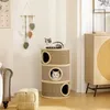 PawHut Kratztonne, Höhe 79 cm für Katzen Katzenbaum Produktbild-Vorschau 2