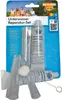 A product package for an underwater repair set, showing children in the background and the contents of the package. Produktbild-Vorschau
