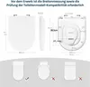 WC-Sitz Family, D-Form Toilettendeckel mit Absenkautomatik Produktbild-Vorschau 3