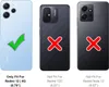 A collage of three phone backs showing compatibility with a phone case. Produktbild-Vorschau