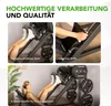 Collage of images showing a leg press machine and its features. Produktbild-Vorschau