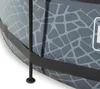 Piscina fuori terra EXIT Stone con telaio, ø360, con pompa Anteprima dell’immagine prodotto 9