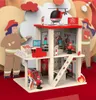360Home Feuerwache Rollenspiel Spielzeug aus Holz Produktbild-Vorschau 8