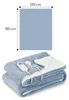 Klarstein XL elektrická deka, 180x130 cm, možné prát v Náhled obrázku produktu 8
