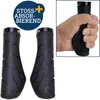 Set Fahrradgriffe Ergo-Grip Antirutsch 135mm Schwarz Produktbild-Vorschau 1