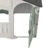 SNOWDRIFT Spielhaus aus Kunststoff, cremeweiß, 140x111x115 Produktbild-Vorschau 7