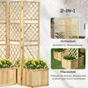 Vyvýšený záhon Outsunny se skládací mříží, truhlík na Náhled obrázku produktu 4
