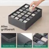 Aufbewahrungsbox Schubladen Organizer aus Vliesstoff Produktbild-Vorschau 5