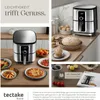 tectake® Heißluftfritteuse Ben 10,2 l, 1800 W Produktbild-Vorschau 7