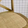 sweeek - Barhocker Bistro Vintage Holz 65cm - Braun Produktbild-Vorschau 5