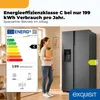 Exquisit Side by Side 528 l No Frost | Energieklasse C | Produktbild-Vorschau 2