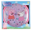 Wanduhr dunkelrosa 25 cm – Peppa Pig Produktbild-Vorschau 3