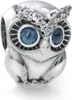 PANDORA Charm gufo scintillante in argento sterling con Anteprima dell’immagine prodotto 8