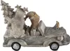 Clayre & Eef Figur Tiere 16x8x11 cm Grau Beige Polyresin Produktbild-Vorschau 4