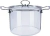 Glastopf mit Deckel Transparent Glas Kochtopf (3.5 L) Produktbild-Vorschau 1