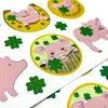 Oblique Unique Schweinchen Sticker Schweine Aufkleber Viel Produktbild-Vorschau 3