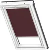 VELUX Verdunkelungsrollo uni dunkelbraun manuell Rahmen Produktbild-Vorschau 2