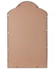 BELIANI Klappspiegel Tisch Gold Metall 87 x 77 cm Zwei Produktbild-Vorschau 6