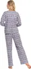 A woman wearing pajamas, shown from the back. Produktbild-Vorschau