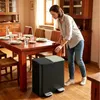 Mülleimer Küche, 2 x 15 L, Mülltrennsystem 2 Fächer, Produktbild-Vorschau 2