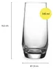 Echtwerk EW-TG-2895-CB Wasser-Gläser 6er Set ca. 540 ml, Produktbild-Vorschau 2
