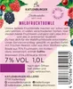 Katlenburger Fruchtbowle Waldfrucht 7% Vol. 1l Voir les images du produit 3