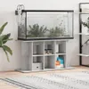 vidaXL Support pour aquarium gris béton 120x40x60 cm Bois Voir les images du produit 2