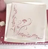 Airlaid Serviette Blumen Elegantia in Altrosa, 40 x 40 cm, Produktbild-Vorschau 6