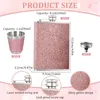 Flachmann rosa Glitzer 220 ml inkl. Trichter & 2 Gläser Náhľad obrázku produktu