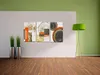 Obraz 120x80 cm zarámované květiny abstraktní obrazy na Náhled obrázku produktu 2
