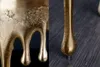 Bijzettafeltje 50cm, gouden design, modern, voor de Productafbeelding-voorbeeld 4