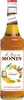 A bottle of Monin Caramel syrup. Produktbild-Vorschau