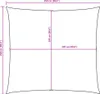 vidaXL Sonnensegel Oxford-Gewebe Quadratisch 2,5x2,5 m Weiß Produktbild-Vorschau 7