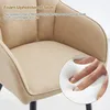 CLIPOP Chaise de salle à manger (lot de 2) avec accoudoirs, Voir les images du produit 7