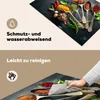 KitchenYeah® Krycí deska na sporák lžíce - bylinky - beton, Náhled obrázku produktu 4