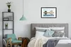 MuchoWow® MuchoWow® Gerahmtes Poster Elefant - Wasser - Produktbild-Vorschau 5