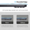 Comparison of the edge finish of a phone screen protector. Produktbild-Vorschau