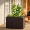 CASARIA® Fioriera Rettangolare 95x27x60 cm con 4 Vasi Anteprima dell’immagine prodotto 6