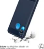 imoshion Brushed Back Cover Samsung Galaxy A40 - Dunkelblau Produktbild-Vorschau 3