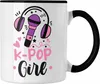 Trendation - K-Pop Girl Tasse Geschenk für K Pop Liebhaber Produktbild-Vorschau 1