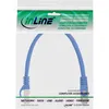 InLine Patchkabel, F/UTP, Cat.5e, blau, 0,3m, 0,3 m, Cat5e, Produktbild-Vorschau 3