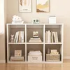 Offener Regal, weiß, 6 Bücherregale, Loft-Schrank, modern, Produktbild-Vorschau 2